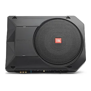 JBL Basspro SL2 8" (200mm) Compact Amplified Car Audio Woofer Under Seat Sub