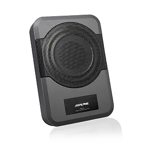 Alpine PWE-S8 8" 20cm Underseat Amplified Sub Subwoofer Bass Box