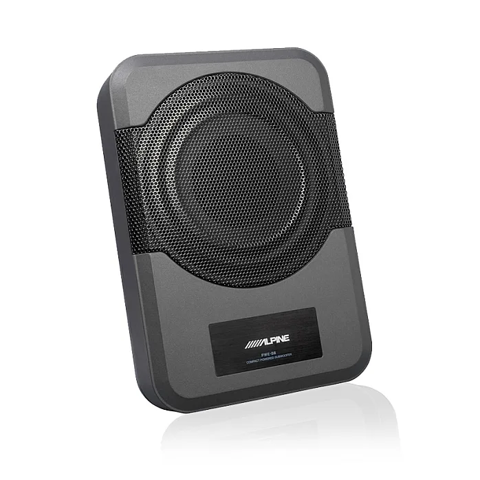 Alpine PWE-S8 8" 20cm Underseat Amplified Sub Subwoofer Bass Box
