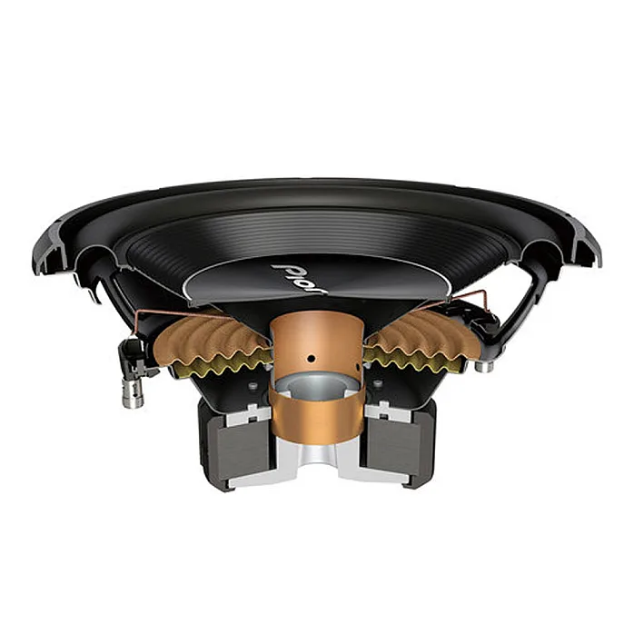Pioneer Class D Monoblock Amplifier With 12" Dual Voice Coil Subwoofer Enclosure Wiring Pack
