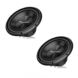 Pioneer TS-A300D4 30cm 12" Enclosure Type Dual Voice Coil 1500W Subwoofer - Pair