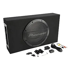 Pioneer TS-WX1010LA 25cm Shallow Sealed Subwoofer With Built-in Amplifier (1200W)