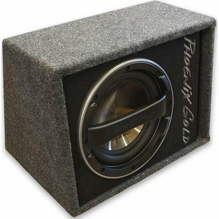 Phoenix Gold Audio Z110AB-V2 Z Series Active Subwoofer Enclosure 10" Ported