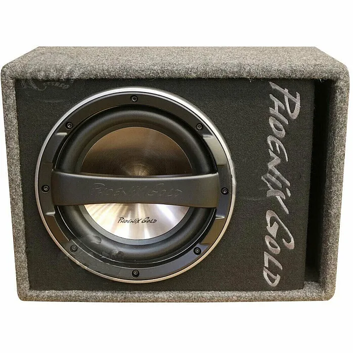 Phoenix Gold Audio Z110AB-V2 Z Series Active Subwoofer Enclosure 10" Ported