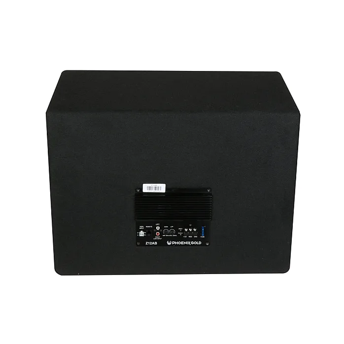 Phoenix Gold Z12AB 12" Ported Enclosure Active Subwoofer (500W RMS)