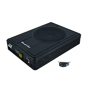 Phoenix Gold Z8150V2 8" Active Underseat Subwoofer Car Bass Amplifier