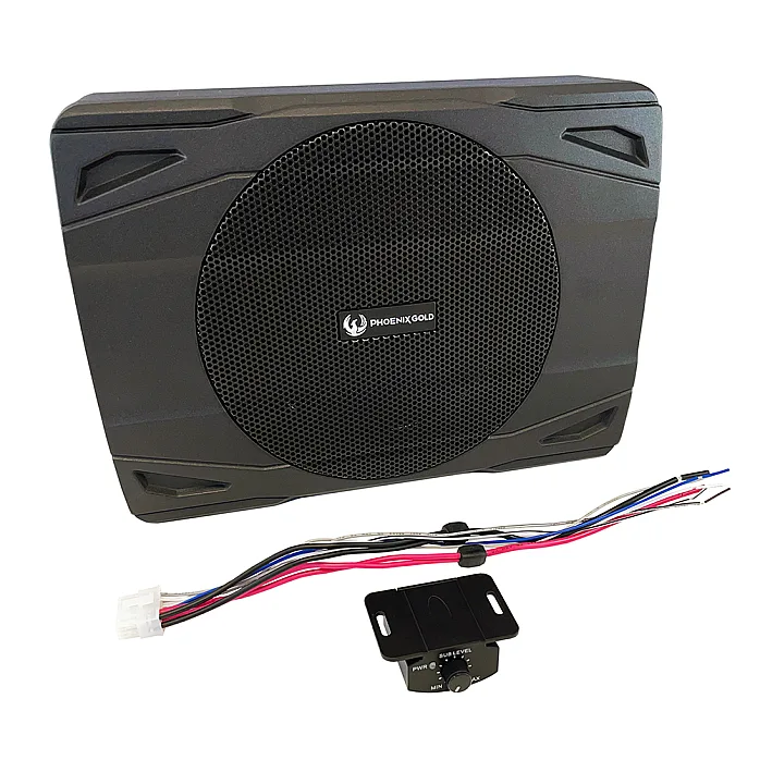 Phoenix Gold Z880 8" Ultra Compact, Fully Aluminium Active Subwoofer