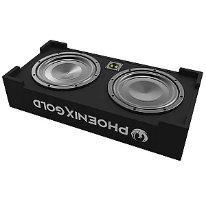 Phoenix Gold ZX210PBS ZX Series Dual 10” Slim Passive Sealed Subwoofer 700W
