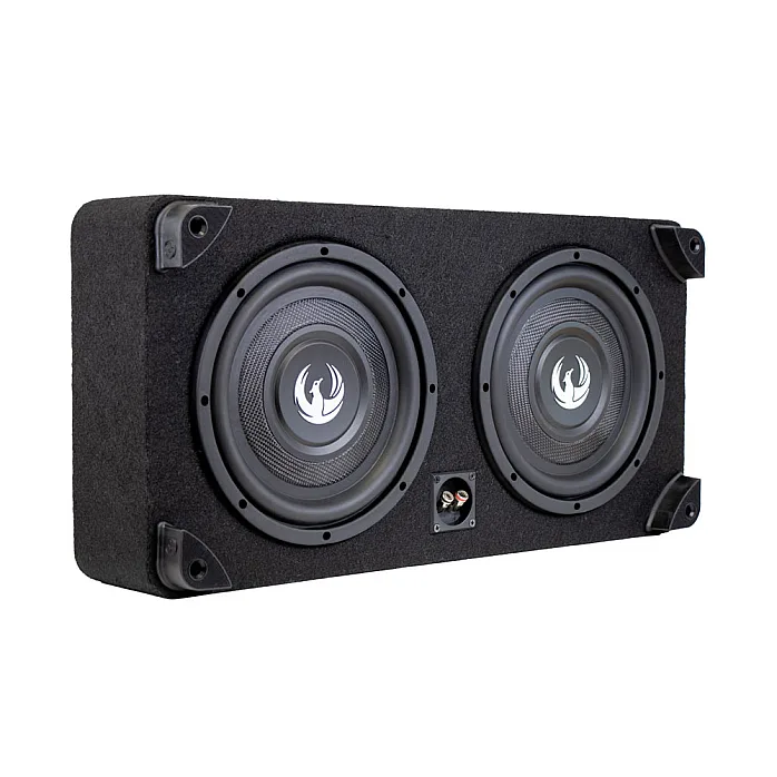 Phoenix Gold ZX210PBSi ZX Series Dual 10" Max Down Firing Slim Loaded Enclosure 700W