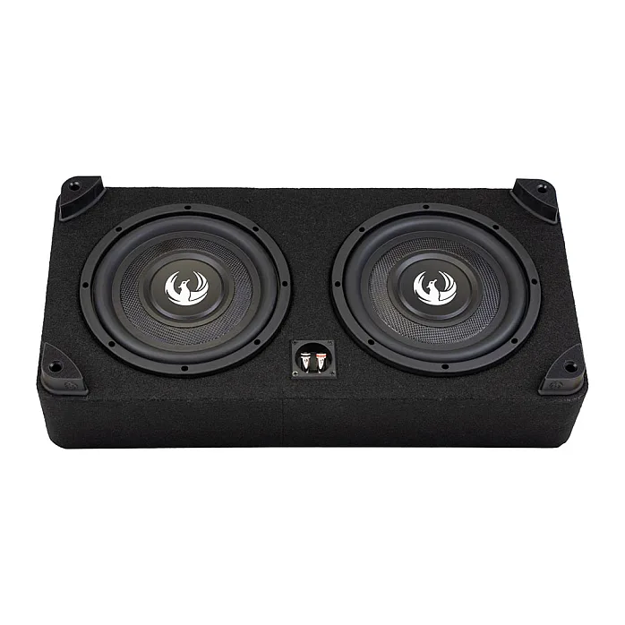 Phoenix Gold ZX210PBSi ZX Series Dual 10" Max Down Firing Slim Loaded Enclosure 700W