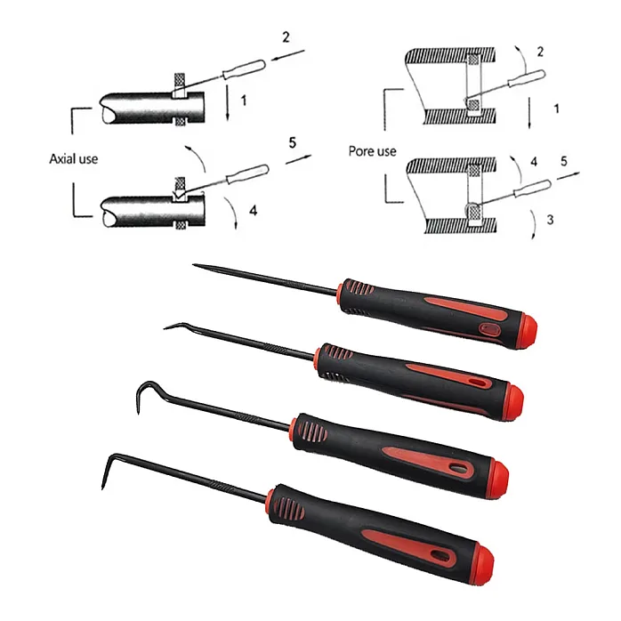 9 Pcs Trim Removal Tool Set, Car Panel Removal Kit and Precision Hook Set for Automotive Interior/Exterior