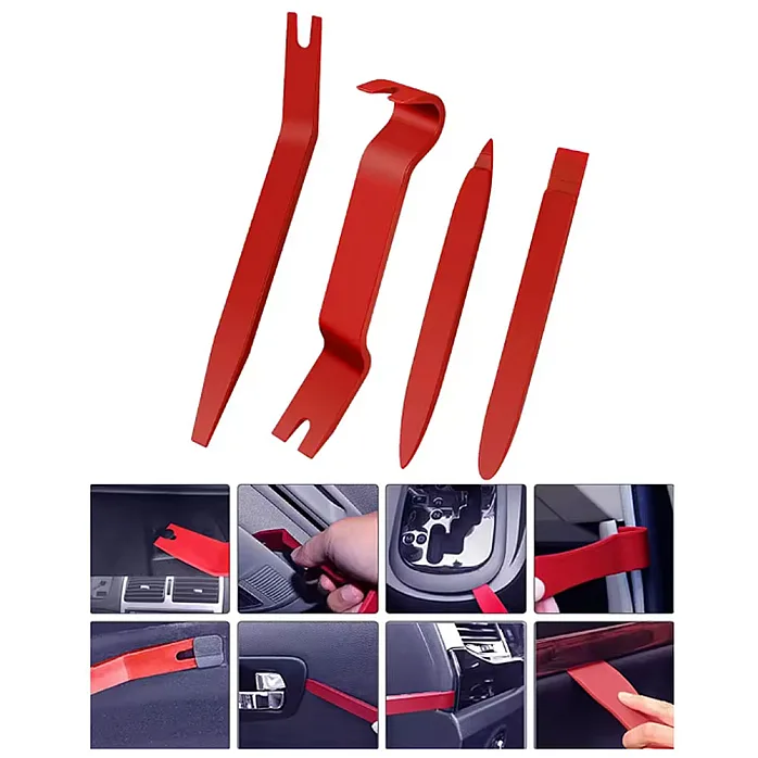9 Pcs Trim Removal Tool Set, Car Panel Removal Kit and Precision Hook Set for Automotive Interior/Exterior