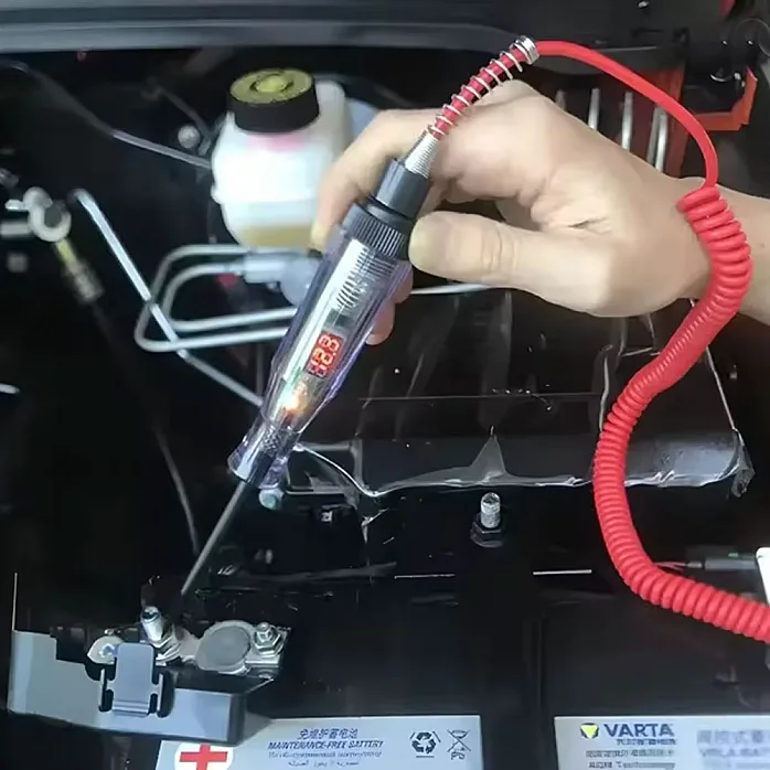 Car Truck Voltage Circuit Tester 5V-90V Digital Display Auto Test Light Probe for Automotive