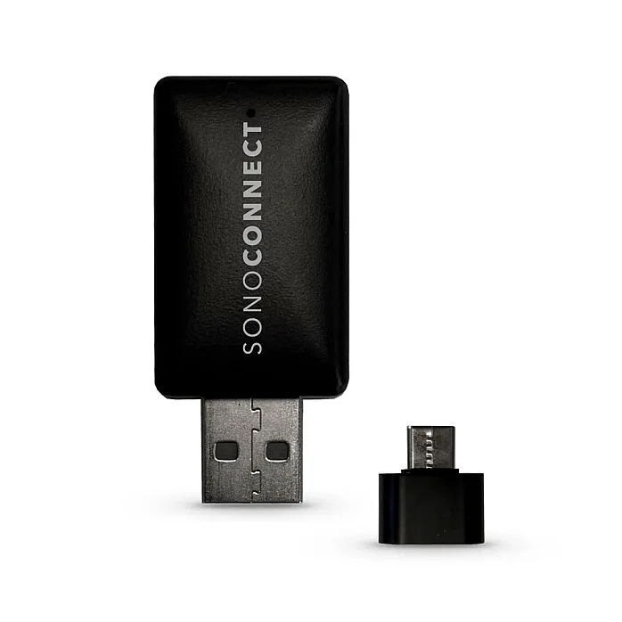 SonoConnect SC-MiWAA Wireless Carplay / Android Auto USB-A & USB-C Adaptor 