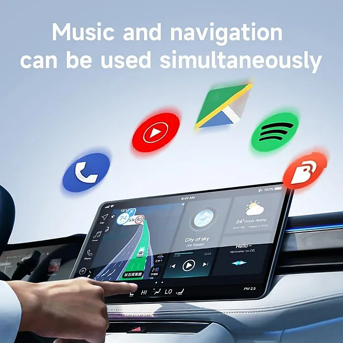 SonoConnect Wireless CarPlay Adapter For Mercedes Benz GLC / CLA / S Class / GLA / EQC / SL Class / G Class