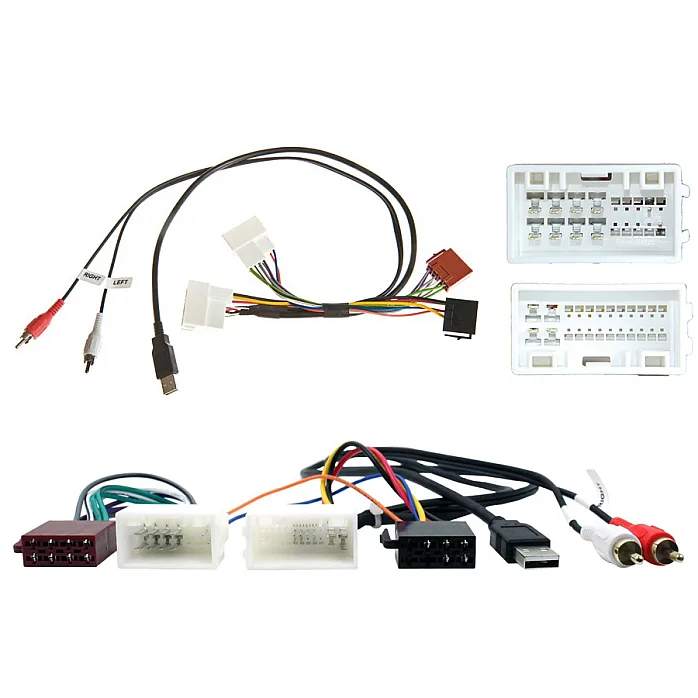 InCar Tec 20-178-USB Hyundai Radio ISO Lead with USB/AUX Retention