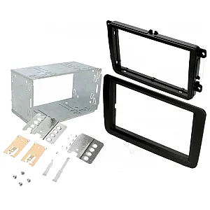 CT23VW01 - VW Passat, Polo, Scirocco Double Din Car Stereo Fascia Fitting Kit