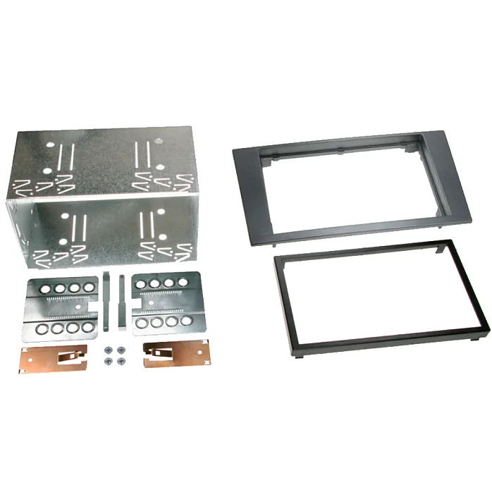 InCarTec 50-857 Ford Mondeo (2003-2007) Double Din Car Audio Fascia Cage Kit (ANTHRACITE)