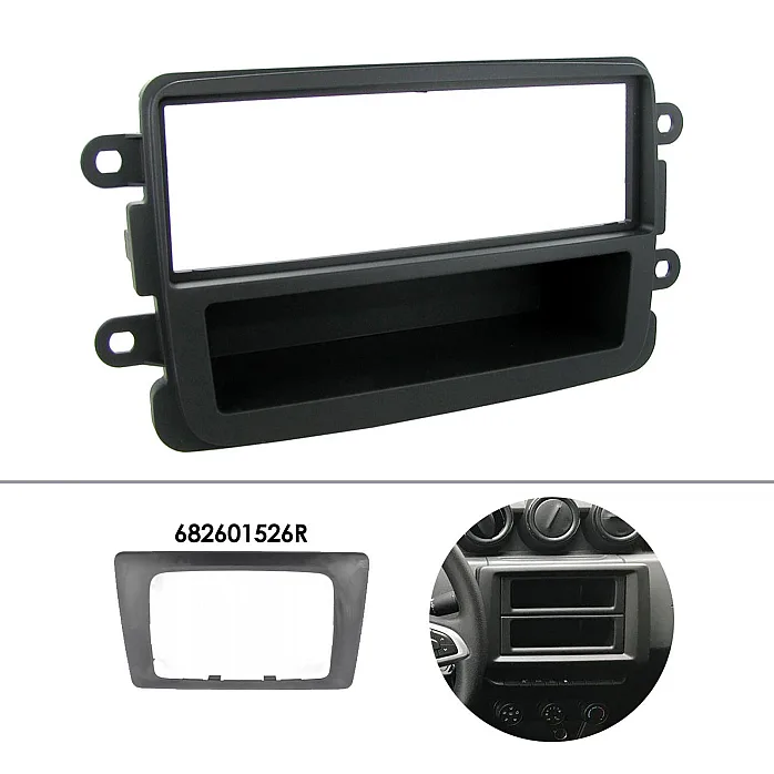 Connects2 CT24DC02 - Dacia Dokker, Duster, Lodgy, Sandero Car Stereo Fascia Adaptor