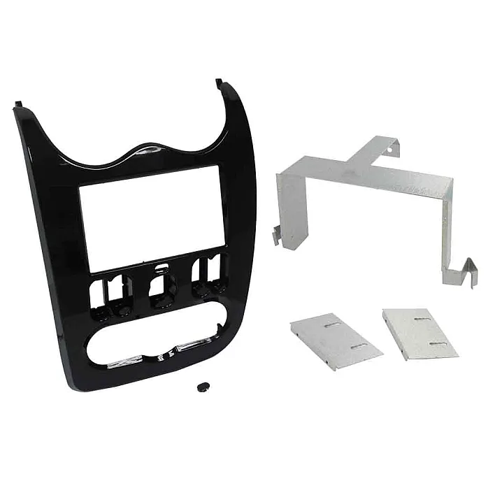Connects2 CT23DC01 - Dacia Duster Logan Sandero Double Din Stereo Fascia Fitting Kit