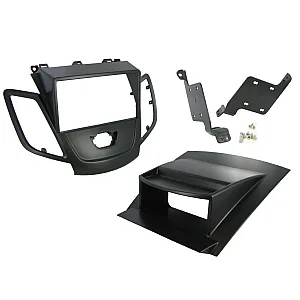 Connects2 CT23FD17 - Ford Fiesta 2008 - 2017 Double Din Stereo Black Fascia Adaptor