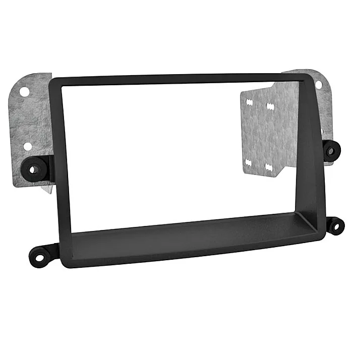 Connects2 CT23MT09 - Mitsubishi L200 , Triton Black Double Din Fascia Fitting Adaptor