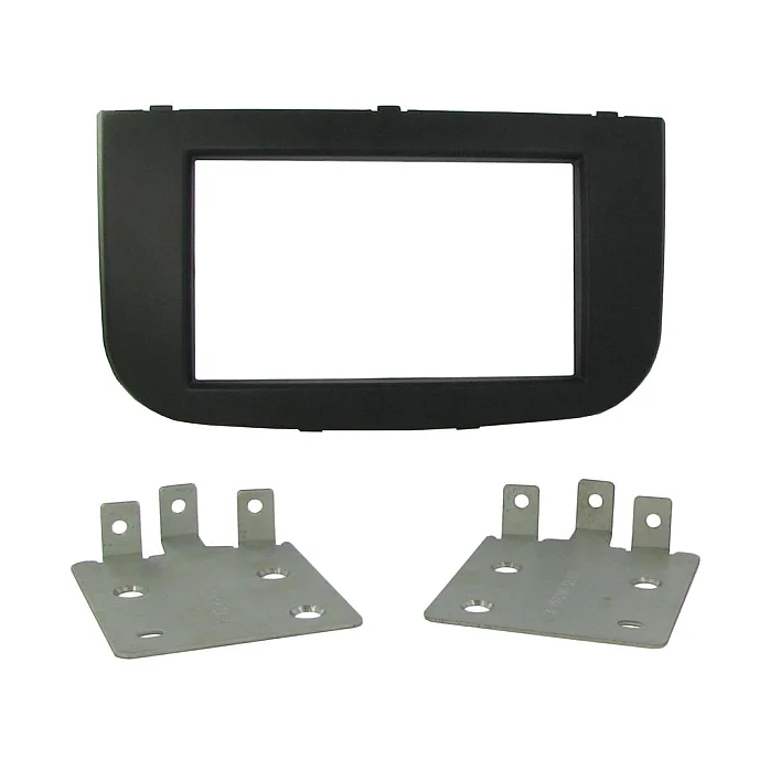 Connects2 CT23MT10 - Mitsubishi Colt 2009-2012 Black Double Din Fascia Fitting Panel
