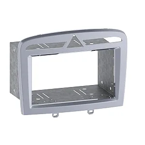 Connects2 CT23PE10 - Peugeot 308, 308CC, RCZ (Warm Silver) Double Din Car Stereo Fascia Fitting Panel