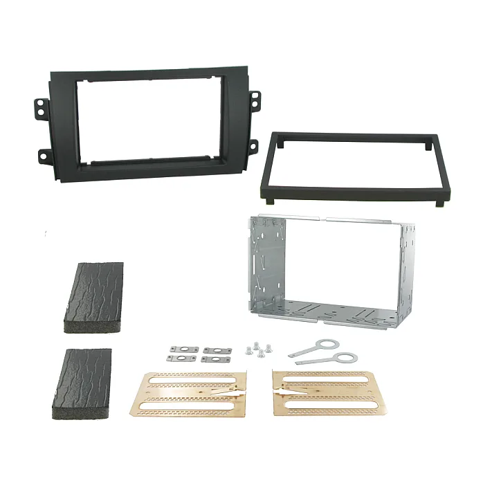 Connects2 CTKSZ05 - Suzuki SX4 2006-2014 Double Din Car Stereo Fitting Kit Fascia, Steering Control