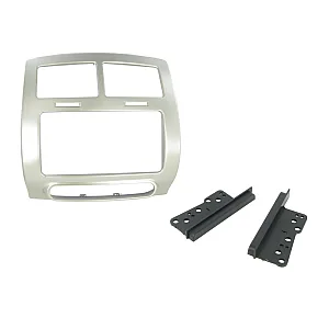 Connects2 CT23TY27 - Toyota Urban Cruiser 2008-2014 Silver Doulbe Din Fascia Trim Panel