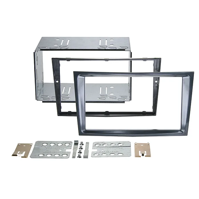 Connects2 CT23VX35 - Vauxhall Astra, Corsa Double Din Stereo Fascia Kit (Stealth Black)